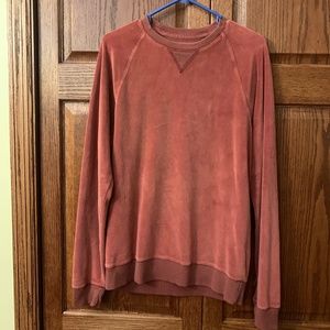 Velour sweatshirt- medium
